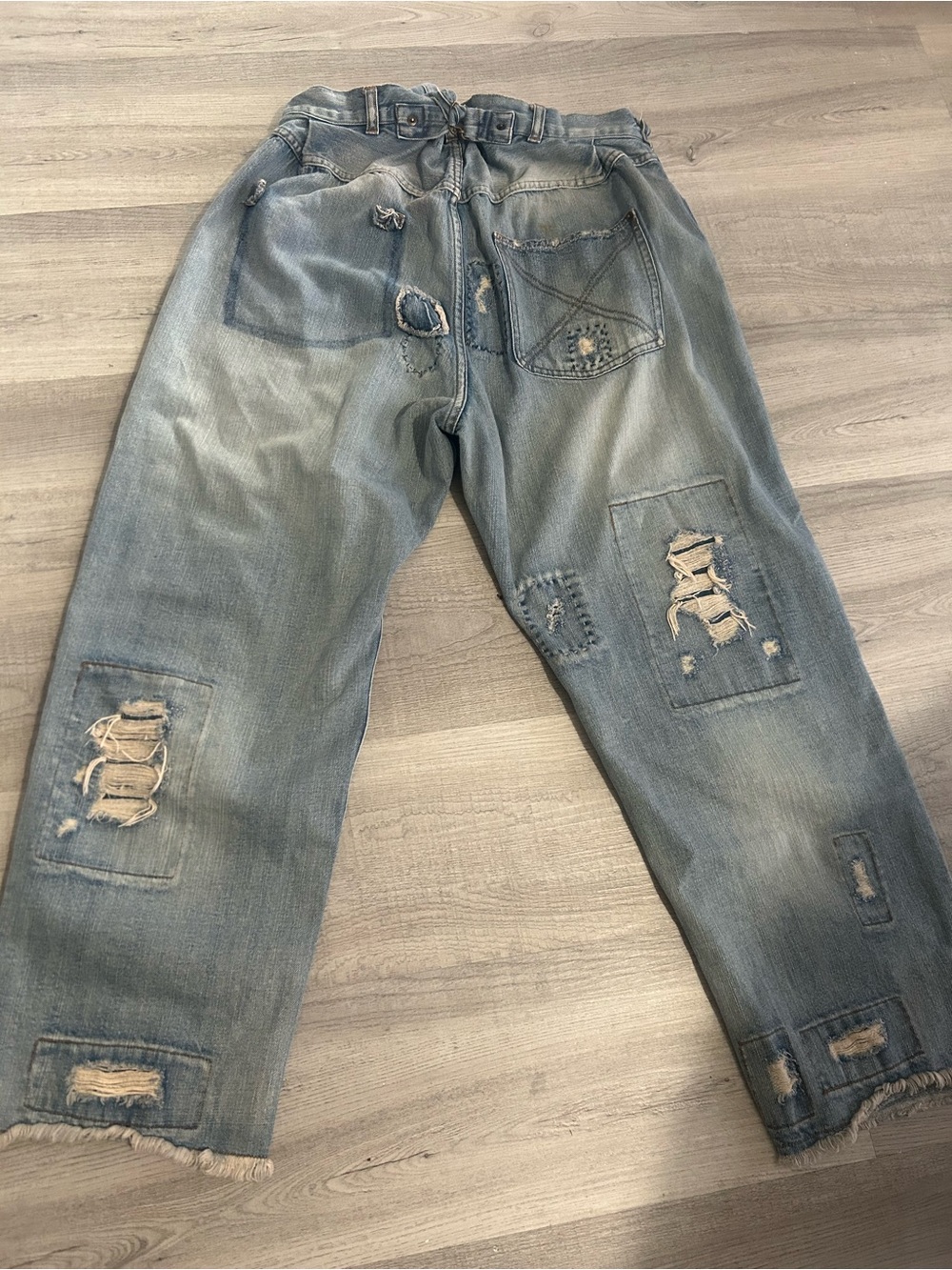 Magnolia Pearl Miner 213 Denim in Washed Indigo OSFM - Picture 2 of 13